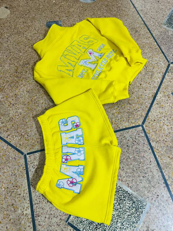 Summer Bloom Short Set