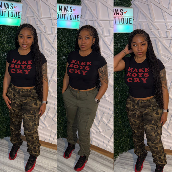 Make boys cry tee