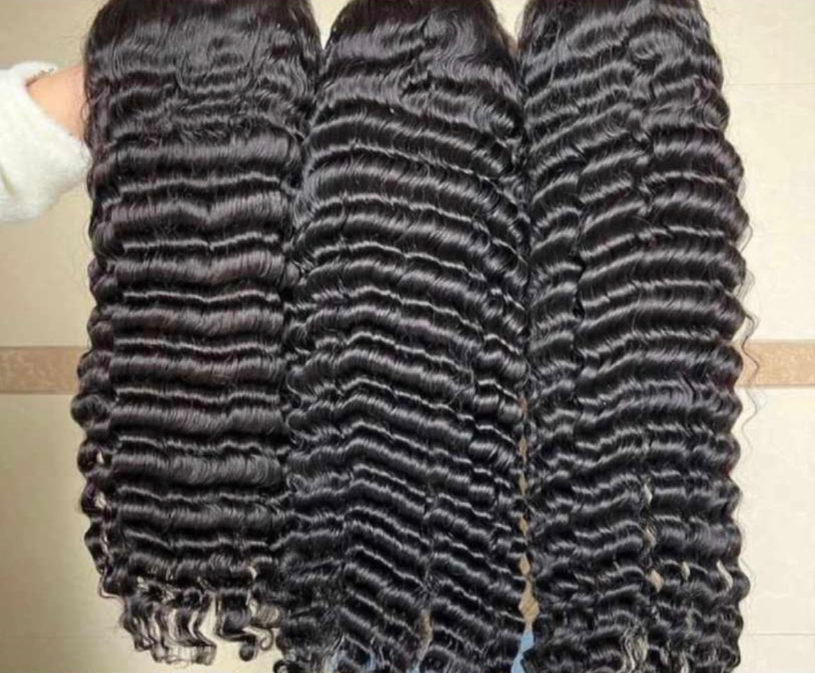 Deep Wave HD Full Frontal Lace Wigs (10-28inches)