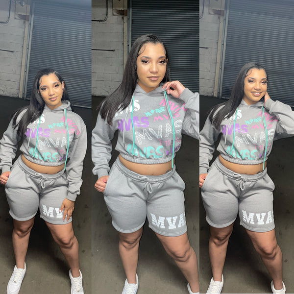 All Over Anniversary Set (GREY)